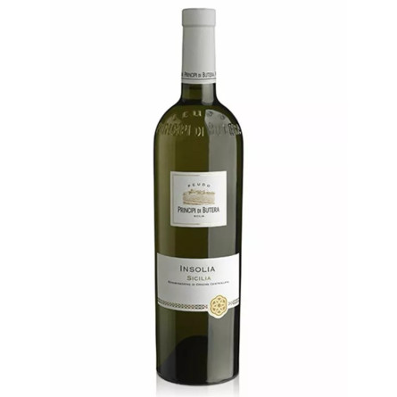 Вино Інзолія / Insolia, Principi di Butera, біле сухе 13% 0.75л