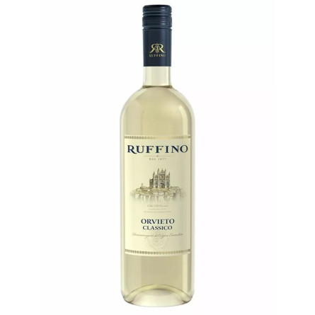 Вино Орвието / Orvieto, Ruffino, біле сухе 12.5% ​​0.75л
