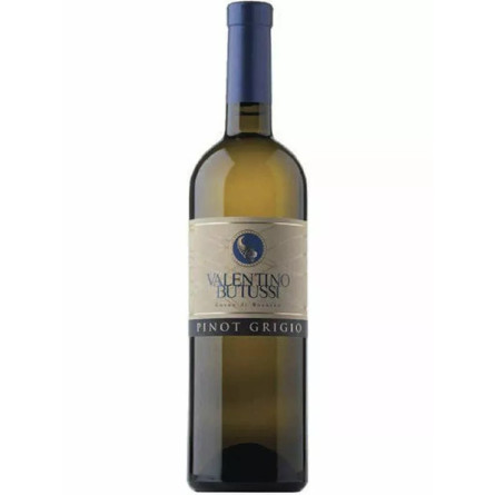 Вино Піно Гріджио / Pinot Grigio, Valentino Butussi, біле сухе 0.75л