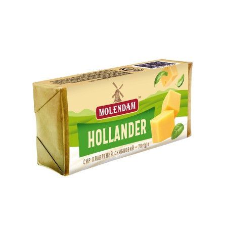 Сир плавлений 70г Molendam Hollander 40% slide 1