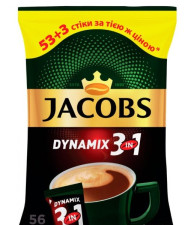 Кавовий напій Jacobs 3 in 1 Dynamix 56 x 12.5 г mini slide 1