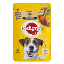 Корм для собак Pedigree з куркою та овочами в соусі mini slide 1