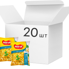 Упаковка лапши быстрого приготовления Reeva со вкусом сыра и зелени 85 г x 20 шт mini slide 1