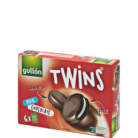 Печенье шоколадное Gullon Twins, 252г