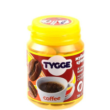 Жувальні цукерки зі смаком Кави / Coffe, Tygge, 70г mini slide 1