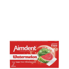 Жевательная резинка Аймдент, Арбуз / Aimdent, Watermelon, 7 пластинок, 14.5г mini slide 1