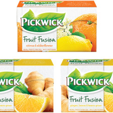 Коллекция фруктового чая Pickwick Fruit Fusion (Ginger, Lemon Lemon grass, Citrus Elderflower) 3 шт х 20 пакетиков mini slide 1