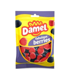 Жувальні цукерки Ягоди / Berries, Damel, 100г mini slide 1