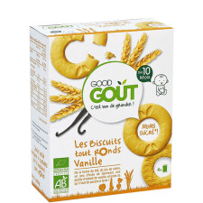 Органічне ванільне печиво, Good Gout, 80г mini slide 1