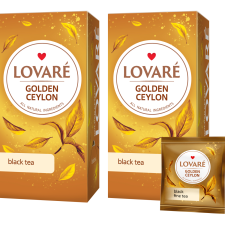 Упаковка чаю Lovare чорного цейлонського Ceylon tea 2 пачки по 24 пакетики mini slide 1
