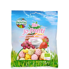 Жевательные конфеты органические с йогуртом, Okovital, 80г mini slide 1