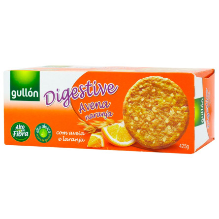 Печенье овсяное с апельсином Gullon Digestive, 425г slide 1
