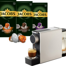 Набор кофе в капсулах Jacobs 20 шт x 10 капсул + Кофеварка Scishare Capsule Coffee Machine mini S1201 by Xiaomi mini slide 1