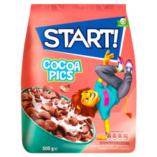 Готовий сніданок Start! Cocoa Pics зерновий 500г mini slide 1