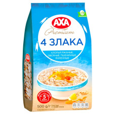 Пластівці AXA Преміум 4 злаки 500г mini slide 1