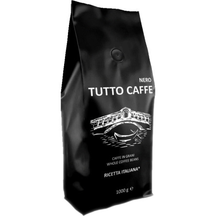 Кава в зернах Tutto Caffe Nero 1 кг