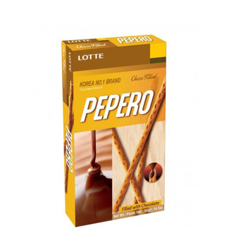Соломка с шоколадной начинкой Nude Pepero, Lotte, 50г slide 1