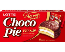 Шоколадне тістечко Choco Pie, Lotte, 6 * 28г mini slide 1