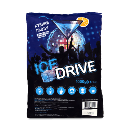 Лід Ice drive коктейльний харчовий п/е slide 1