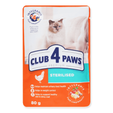 Корм для стерилізованих котів Club 4 Paws mini slide 1