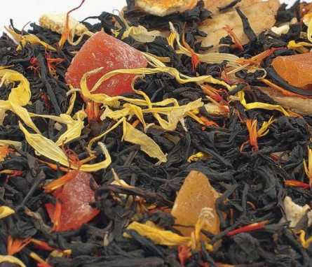 Чай с добавками рассыпной Чайные шедевры Нахальный фрукт 500 г