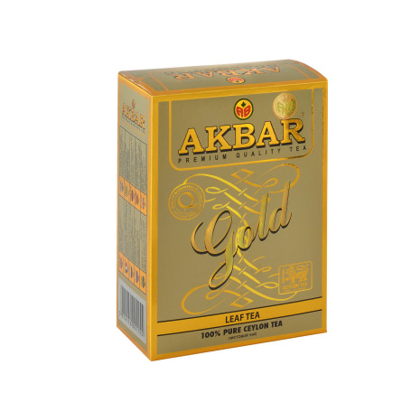 Чай чорний Akbar Gold Середньолистовий 250 г