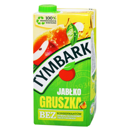 Напій Tymbark Яблуко-груша соковий 1л slide 1
