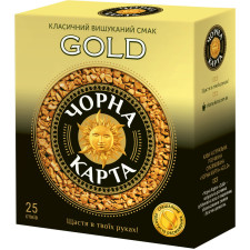 Кава розчинна Чорна Карта Gold шоу-бокс стик 1.8 г х 25 шт. mini slide 1