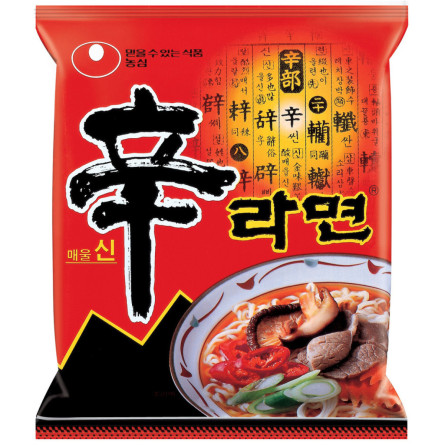 Лапша быстрого приготовления Шин Рамен Nongshim 120 г