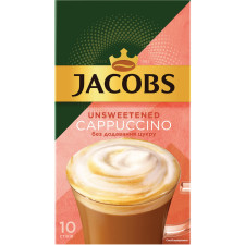 Напій кавовий розчинний Jacobs Unsweetened Cappucino 14 г х 10 шт. mini slide 1