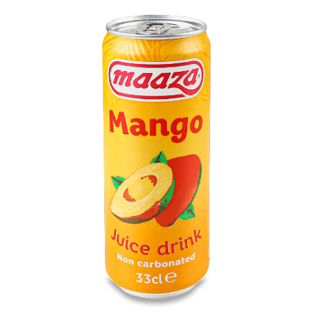 Напій соковий Maaza манго негазований з/б slide 1