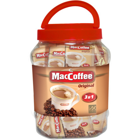 Кофейный напиток 3в1 MacCoffee Original 20 г x 50 шт (8887290101189)