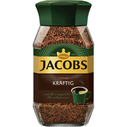 Кава розчинна Jacobs Cronat Kraftig 190 г slide 1