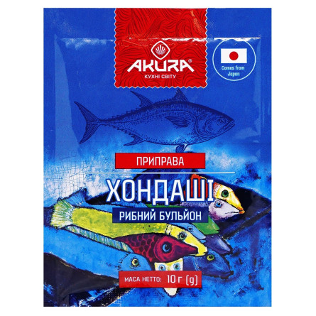 Приправа Akura Хондаши Рыбный бульон 10г