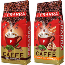 Набір кави в зернах Ferarra Arabica 100% 1 кг х Crema Irlandise 1 кг mini slide 1