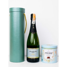 Подарунковий набір Vina Adelaida Cava Brut Truffettes Chocmod mini slide 1