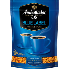 Кава розчинна Ambassador Blue Label 120 г mini slide 1