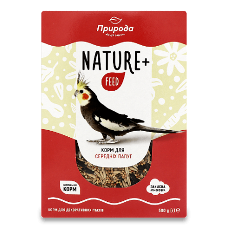 Корм для папуг середніх «Природа» Nature+ feed slide 1