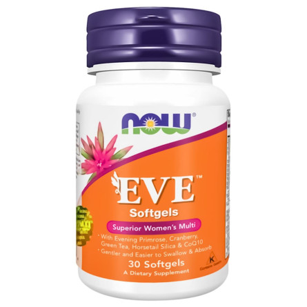 Витамины Now Foods Eve Women's Multi в мягких капсулах №30