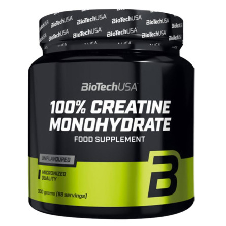 Харчова добавка Biotech 100% Creatine Monohydrate 300г
