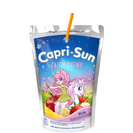 Сік Фейрі Дринк, Капрізон / Fairy Drink, Capri-Sun, 0.2л slide 1