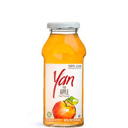 Сок YAN Яблочный (без сахара), 0.25л