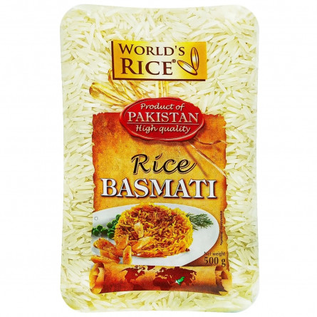 Рис World`s Rice Басмати 500г