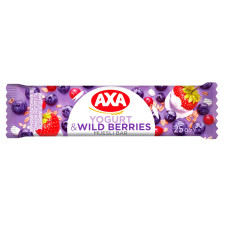 Батончик АХА со вкусом йогурта и лесными ягодами 25г mini slide 1