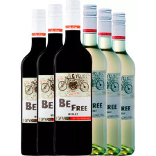 Набор безалкогольного вина Be Free, Merlot, красное полусладкое + Be Free, Chardonnay, белое полусладкое 6*0.75л mini slide 1