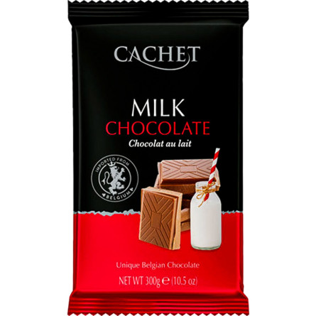 Шоколад молочный, Cachet, 300г