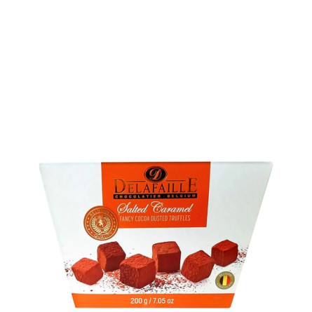 Трюфелі Делафай, Солона карамель / Delafaille, Salted caramel, 200г slide 1