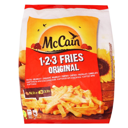 Картопля фрі 123 Fries Original McCaine 750г