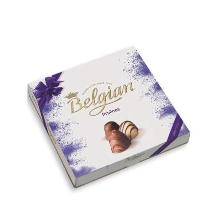Набір шоколадних цукерок праліне, The Belgian, 200г