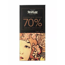 Темний шоколад Amatller Ecuador Сocoa 70%, 70г mini slide 1
